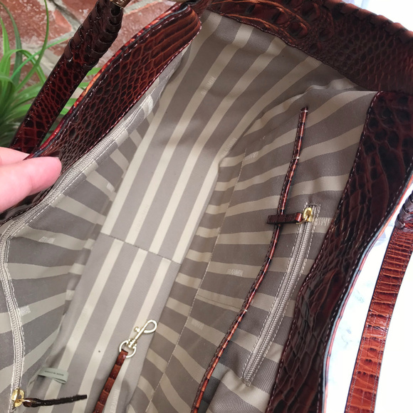 Brahmin Marianna Pecan Ross Tote Brown NWT - Picture 5 of 7
